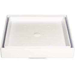 Ralo ("invisível") ESTRELA 15 cm branco