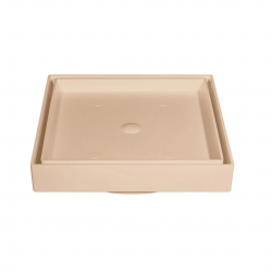 Ralo ("invisível") ESTRELA 15 cm bege