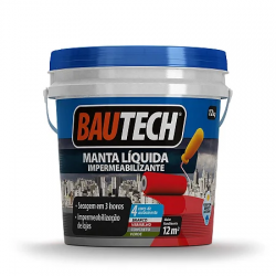 Manta líquida base acrílica BAUTECH 12 kg. branco
