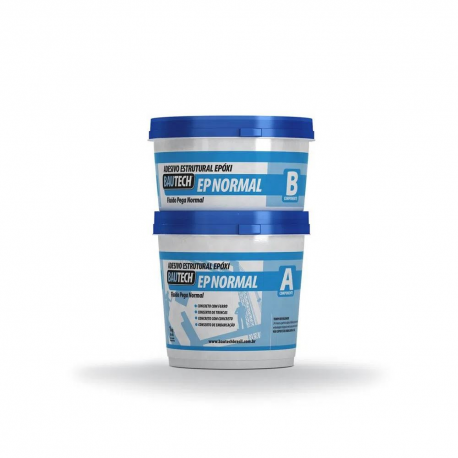 Adesivo estrutural base epóxi BAUTECH 1 kg.