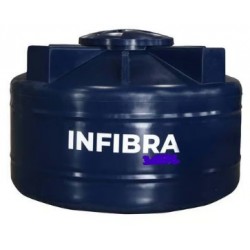 Caixa dágua INFIBRA polietileno "tanque" tampa clik 1.000 L.