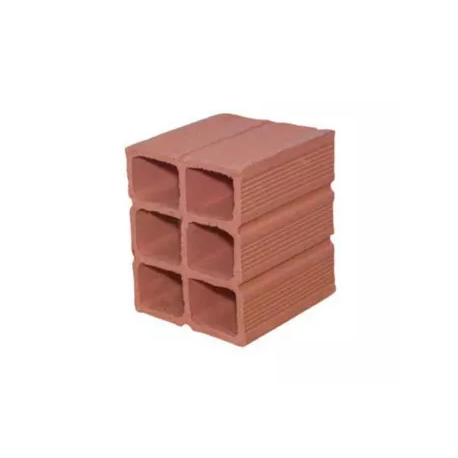 Tijolo cerâmico furado ENDO 11,5x14x12 (metade ou cabeça)