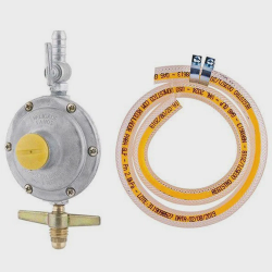 Regulador de gás ALPES GAS 1503 - 1kg/h (c/ mangueira 1,20m)