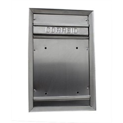 Caixa p/ carta CARMAX aluminio jornal