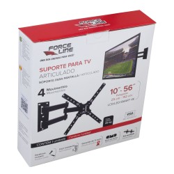 Suporte TV FORCELINE universal (10"-56") 4 movimentos
