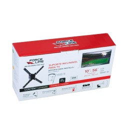 Suporte TV FORCELINE universal (10"-56") inclinável