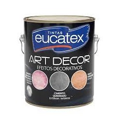 Tinta efeito "cimento queimado" EUCATEX 3,6 L. cinza cromio