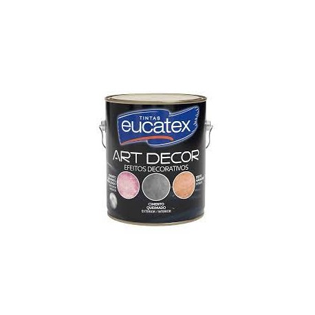Tinta efeito "cimento queimado" EUCATEX 3,6 L. cinza cromio