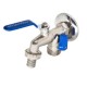 Torneira ACQUAPLUS esfera p/ máquina de lavar 1/2" x 3/4"