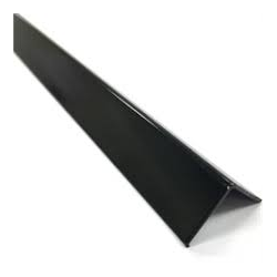 Cantoneira p/ piso/azulejo aluminio "L" 1/2" preta ALUMARK