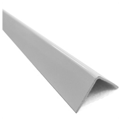 Cantoneira p/ piso/azulejo aluminio "L" 3/4" branca ALUMARK