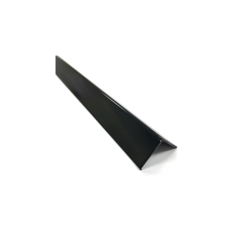 Cantoneira p/ piso/azulejo aluminio "L" 3/4" preta ALUMARK